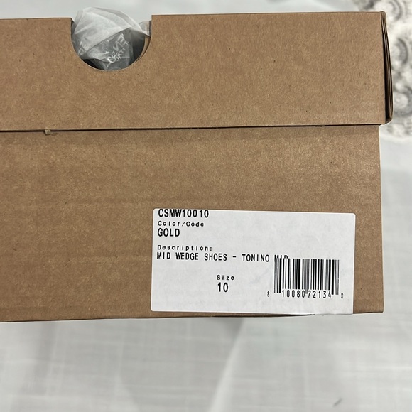 Tonino Mid Wedge - Metallic Jelly GOLD - Picture 5 of 9